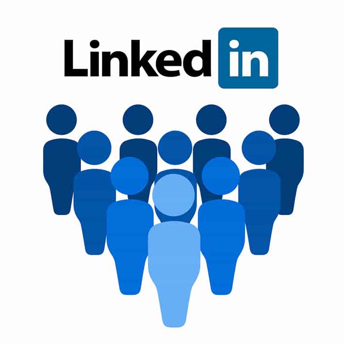 LinkedIn icons