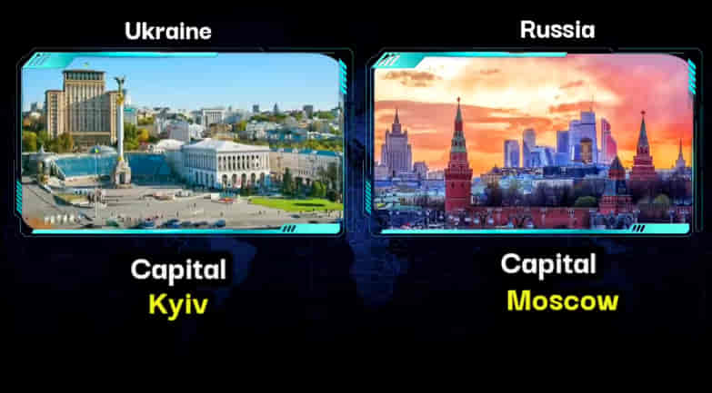 MILITARY COMPARISON BETWEEN UKRAINE VS RUSSIA