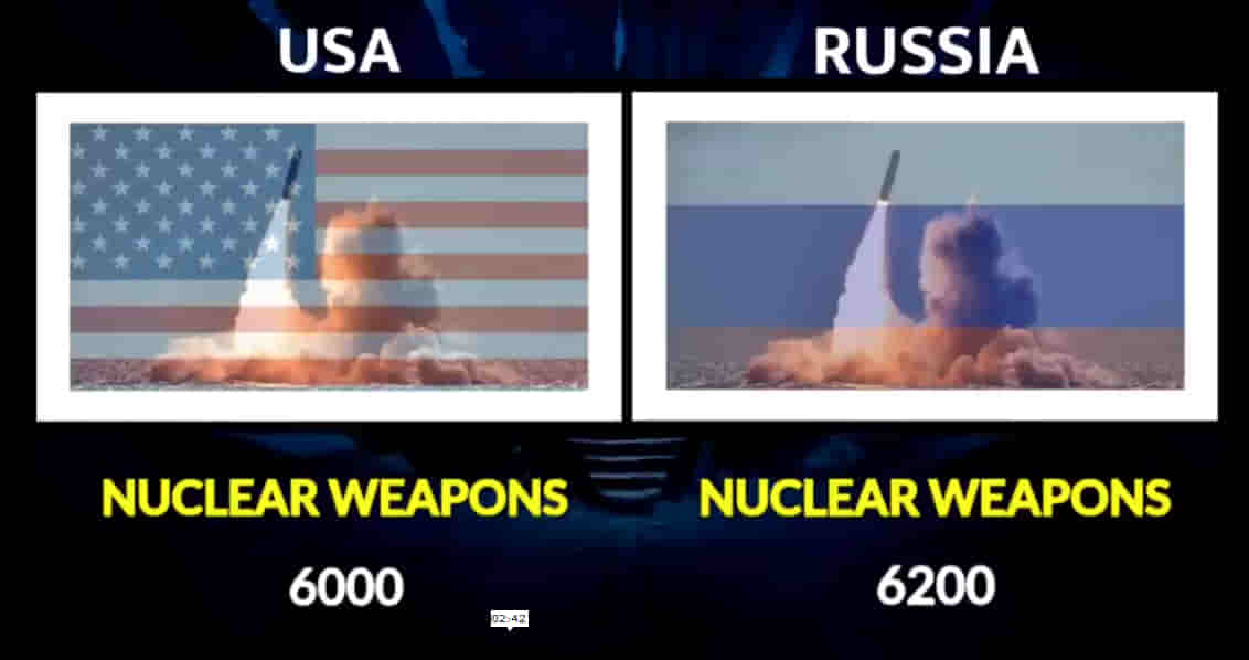 MILITARY COMPARISON BETWEEN UNITED STATES OF AMERICA (U.S.A) AND RUSSIA